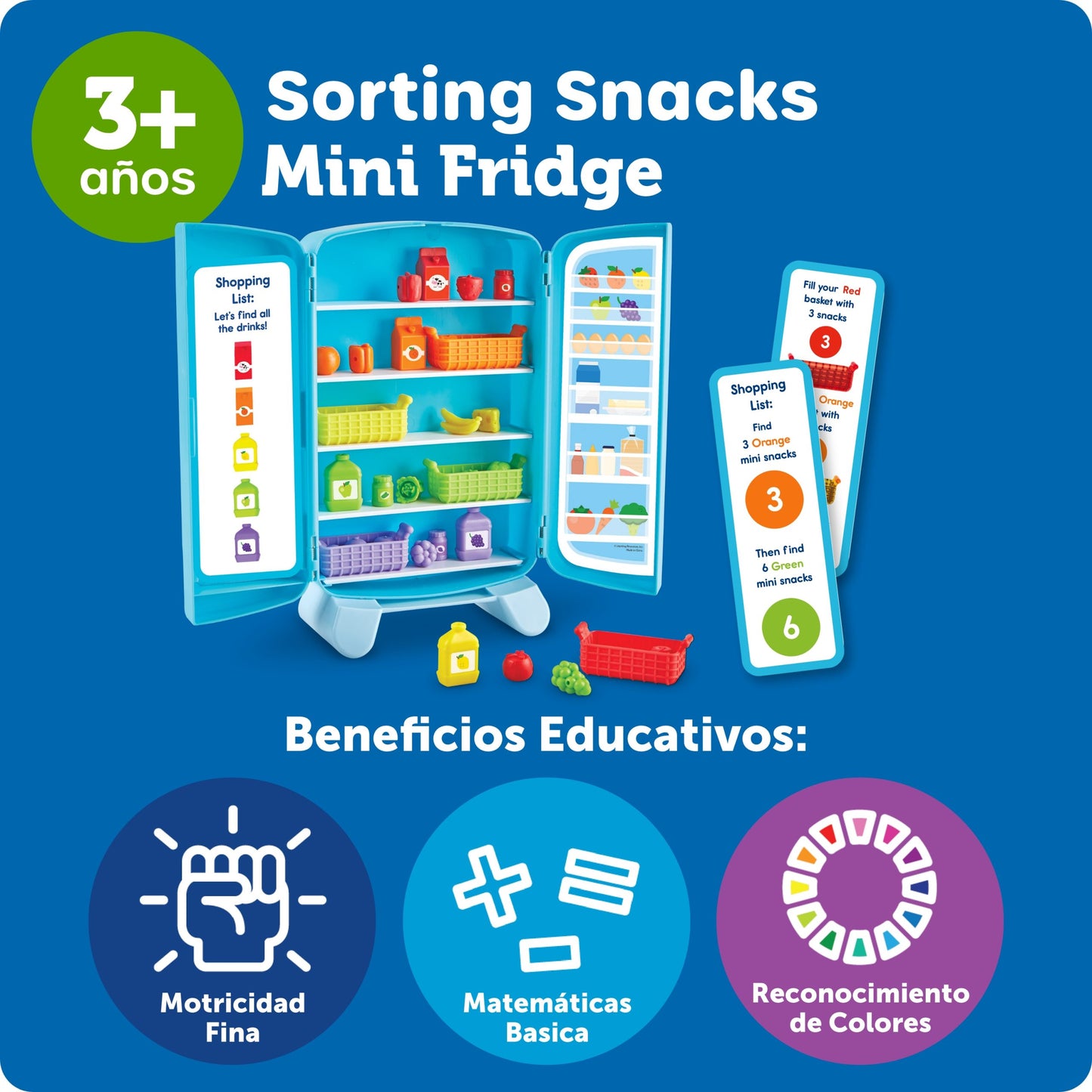 Mini refrigerador para clasificar bocadillos