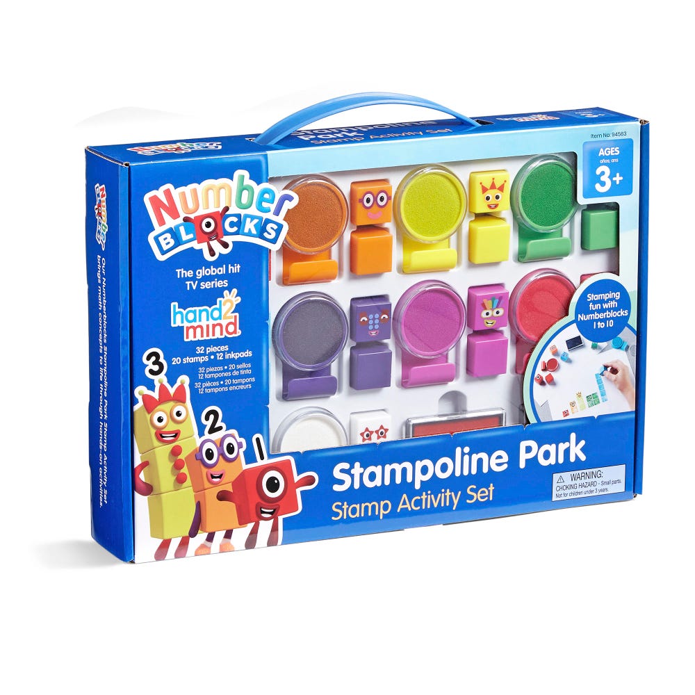Set de Sellos Numberblocks® Stampoline Park