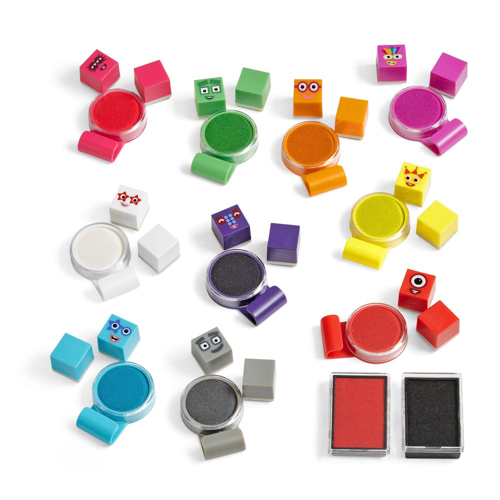 Set de Sellos Numberblocks® Stampoline Park