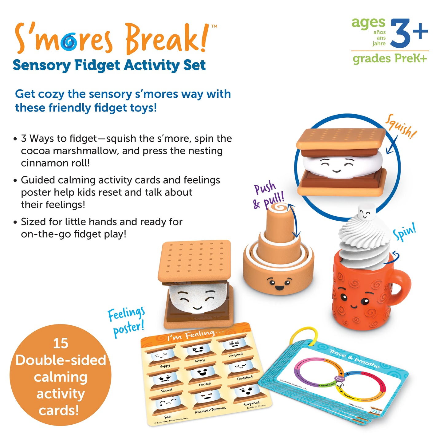 Set Sensorial Antiestrés S'mores